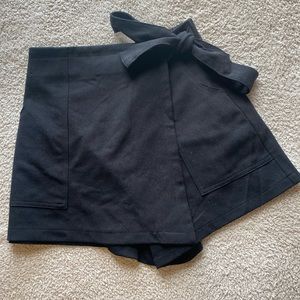Asymmetrical skirt/short, size small
